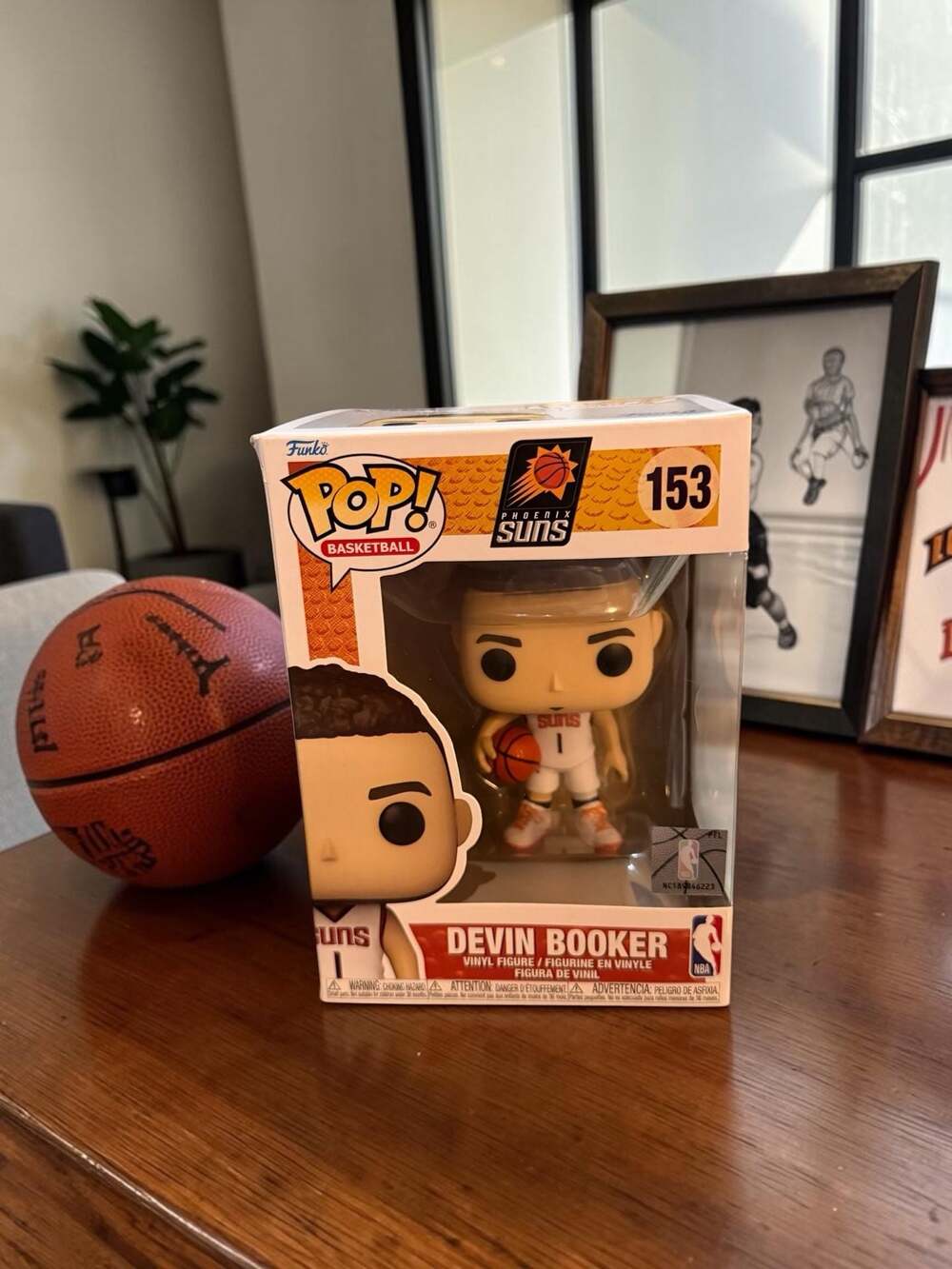 DEVIN BOOKER - Phoenix Suns Funko POP NBA #153 Collectible Vinyl Figure IN STOCK